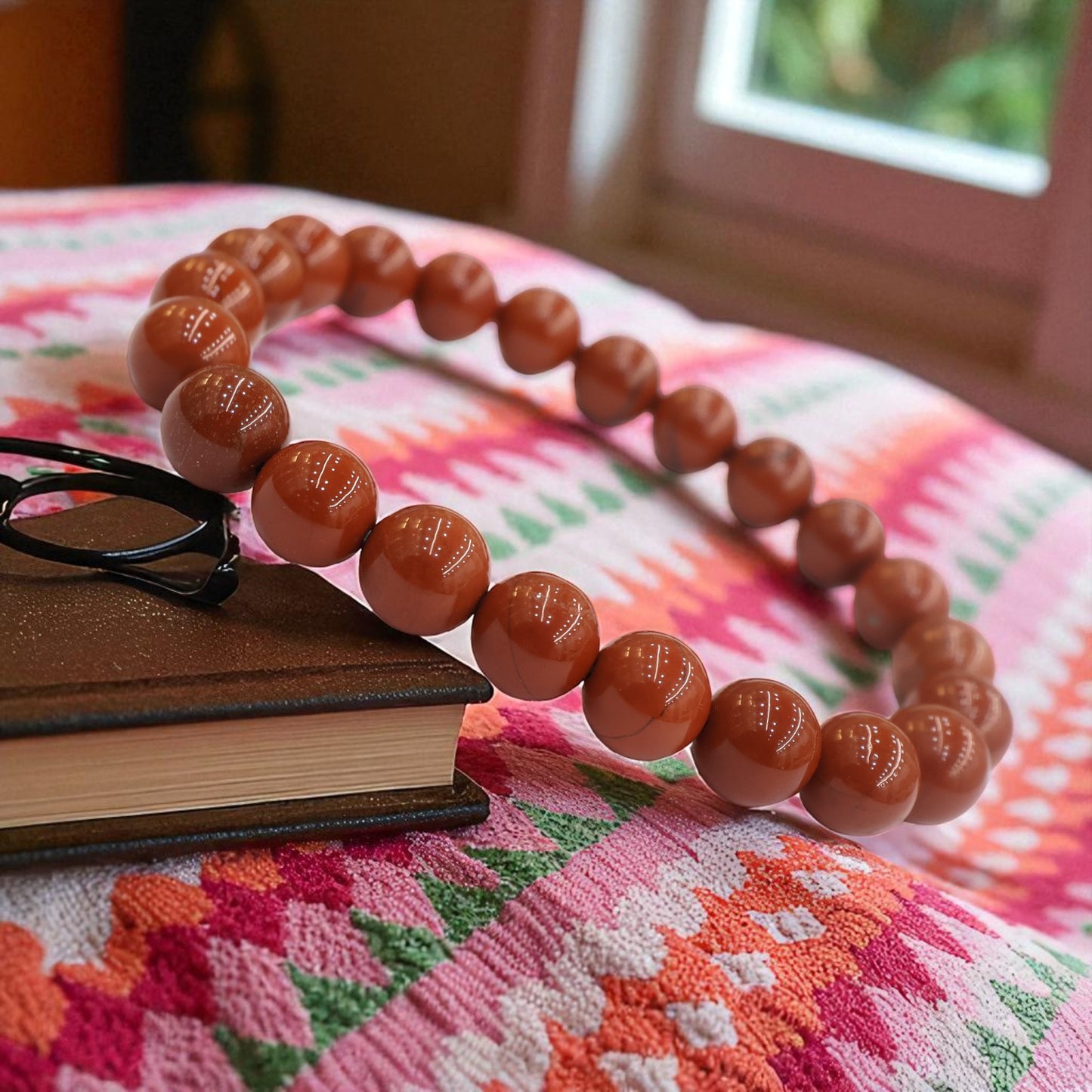 Natural Red jasper Bracelet