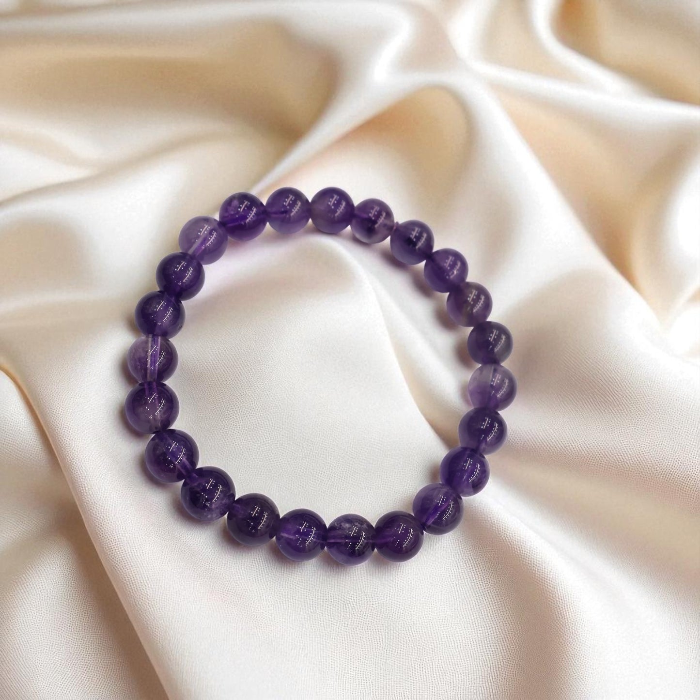 Natural Amethyst Bracelet