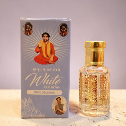 White OUD Attar – Long Lasting Natural Oud Perfume